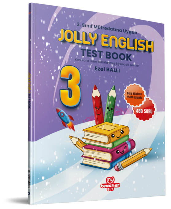3 Jolly English Test Book