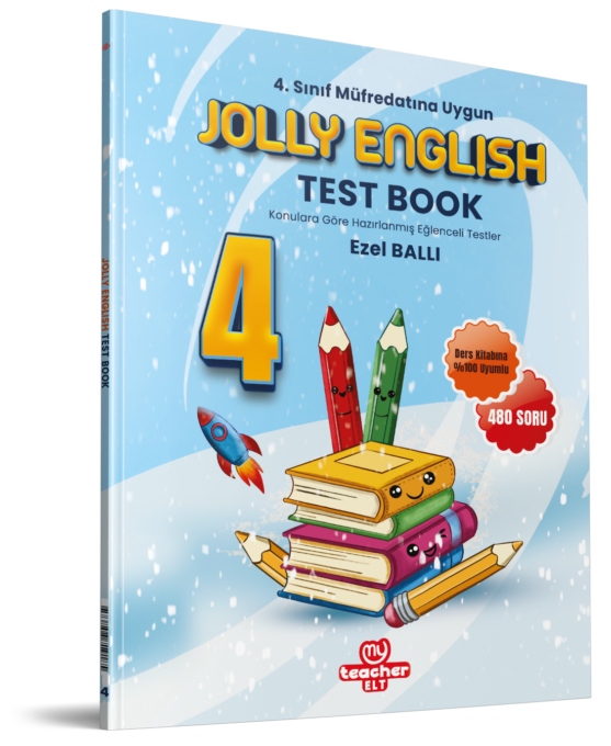 4 Jolly English Test Book