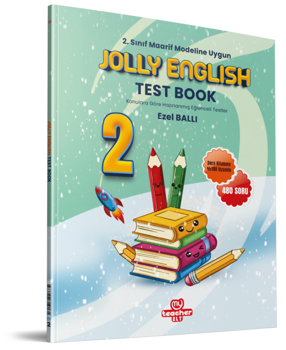 2 Jolly English Test Book