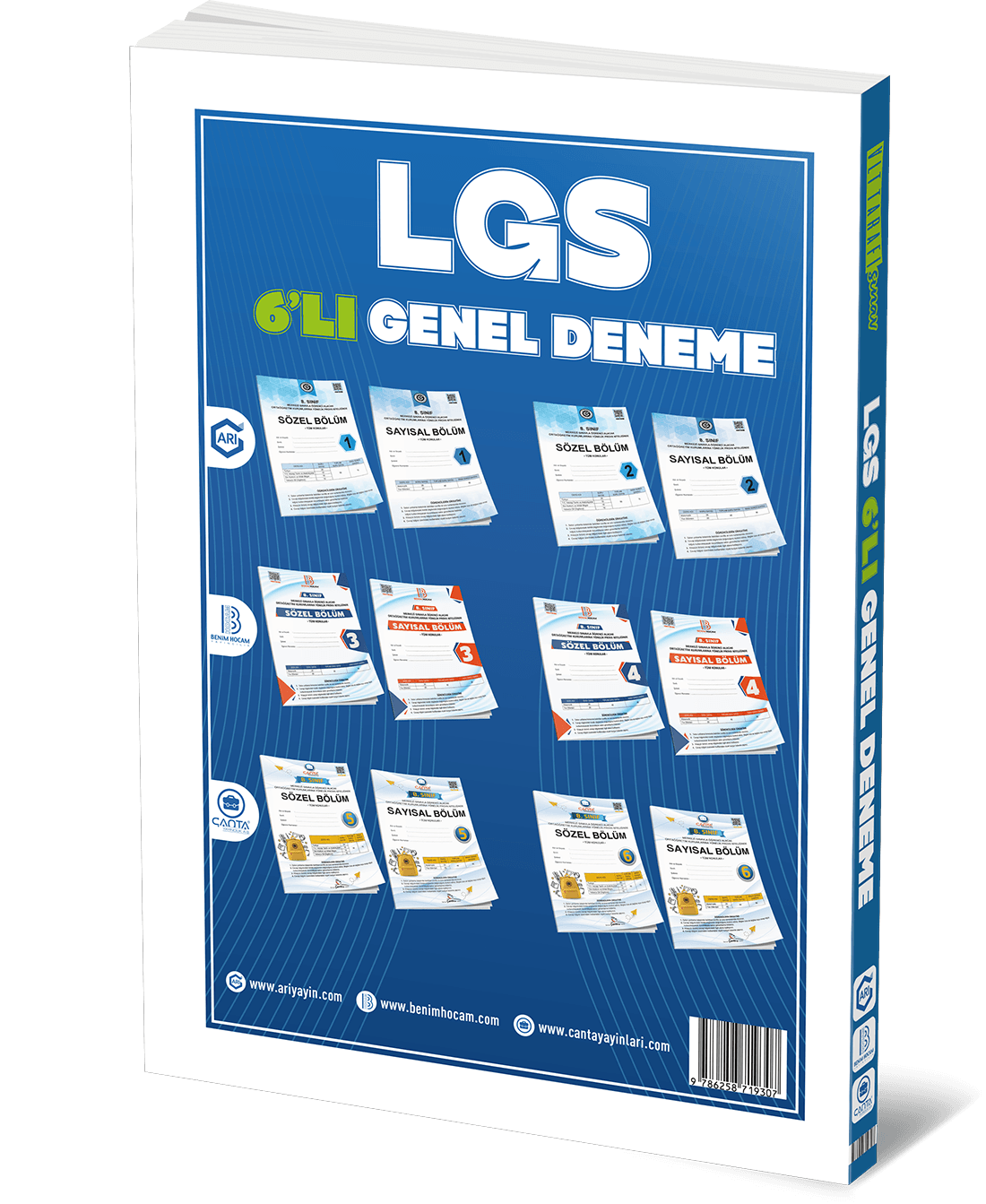 8. Sınıf Alt Tarafı Sınav LGS 6’lı Genel Deneme