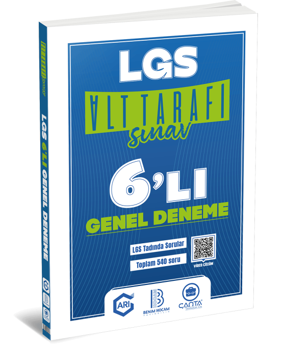 8. Sınıf Alt Tarafı Sınav LGS 6’lı Genel Deneme