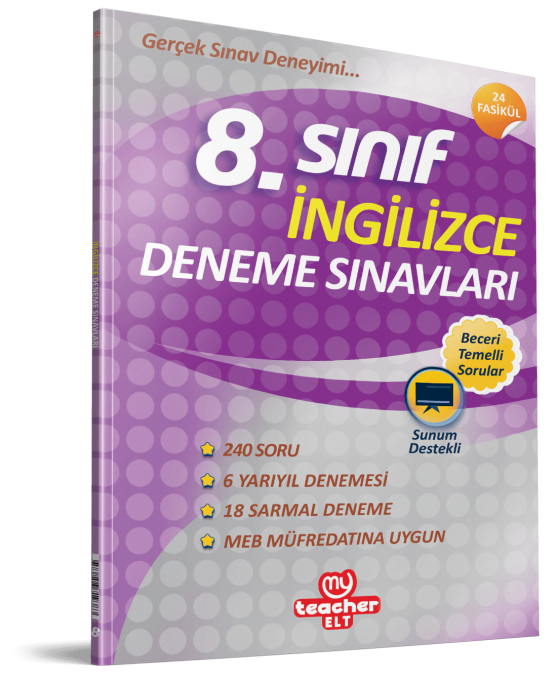 8. Sınıf My Teacher İngilizce Deneme Sınavları
