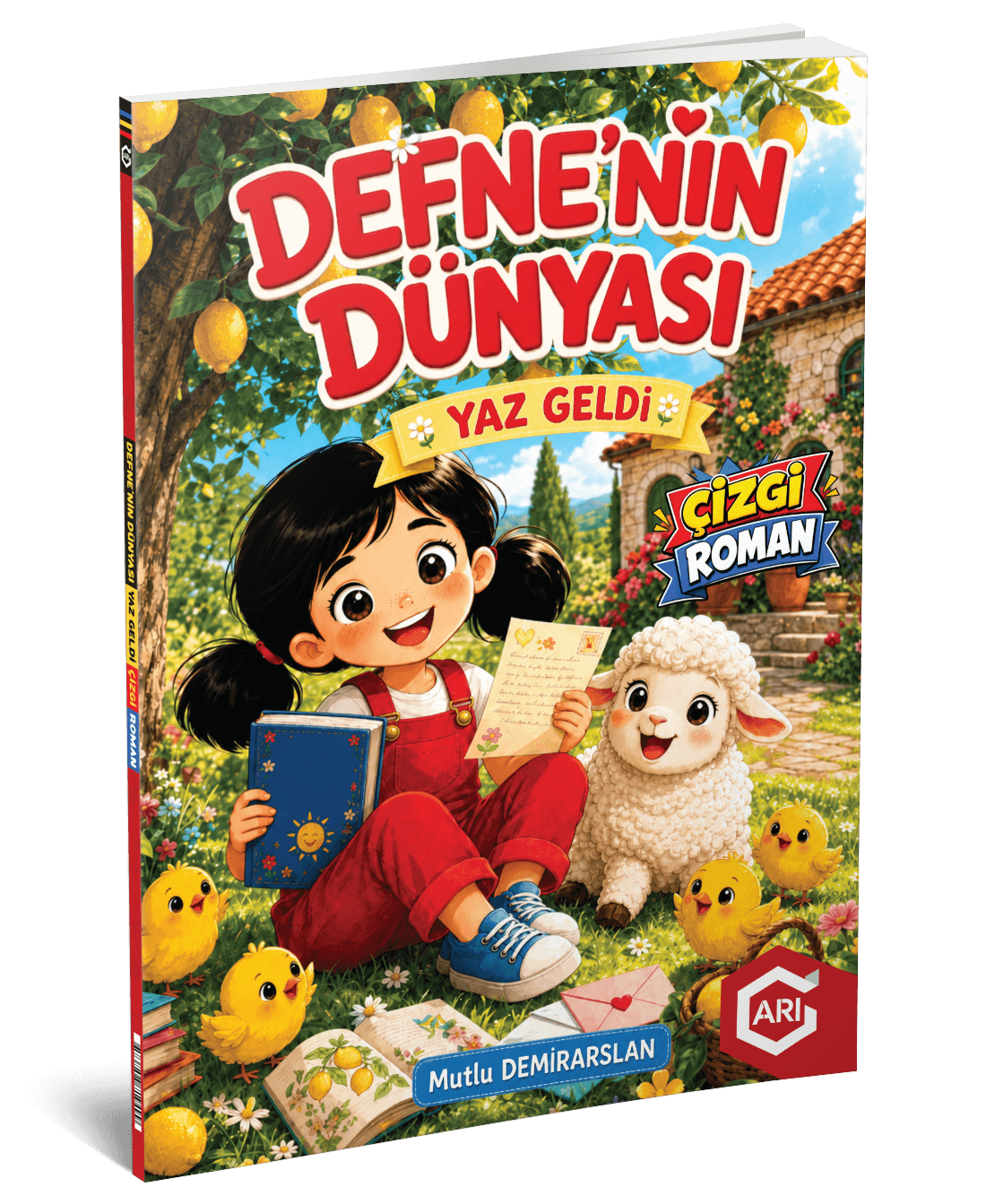 1. Sınıf Defne’nin Dünyası Yaz Geldi Çizgi Roman