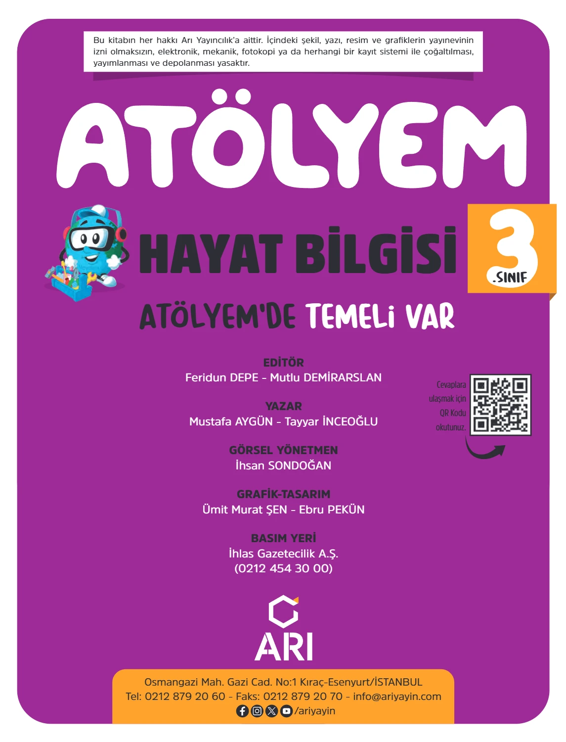 3. Sınıf Hayat Bilgisi Atölyem