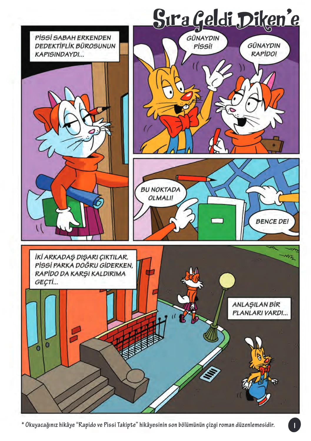 Dedektif Külyutmaz ve Rapido – Çizgi Roman