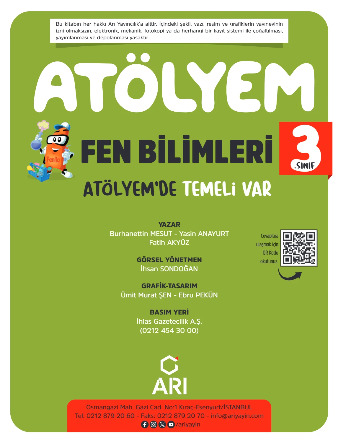 3. Sınıf Fen Bilimleri Atölyem
