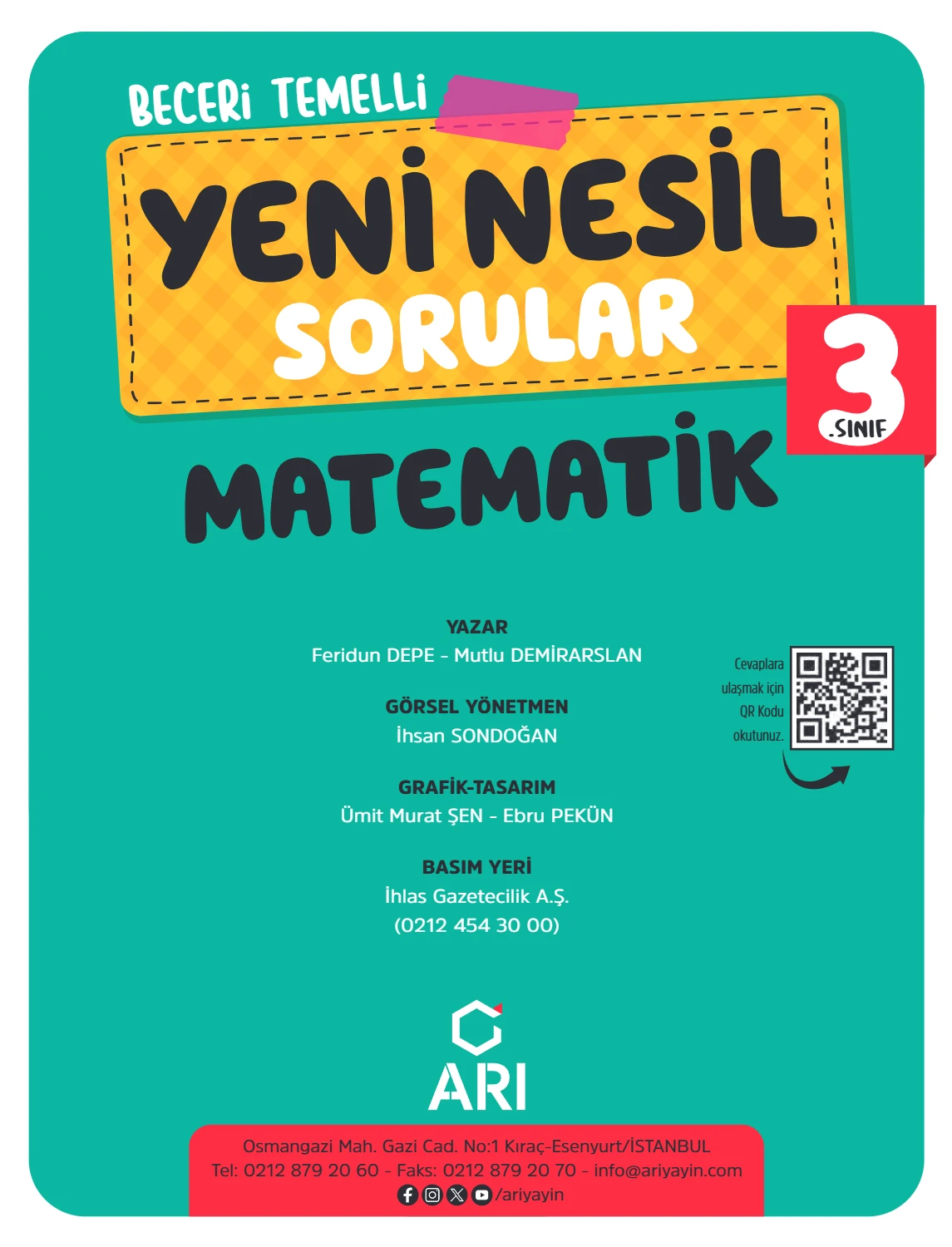 3. Sınıf Matematik Yeni Nesil Sorular