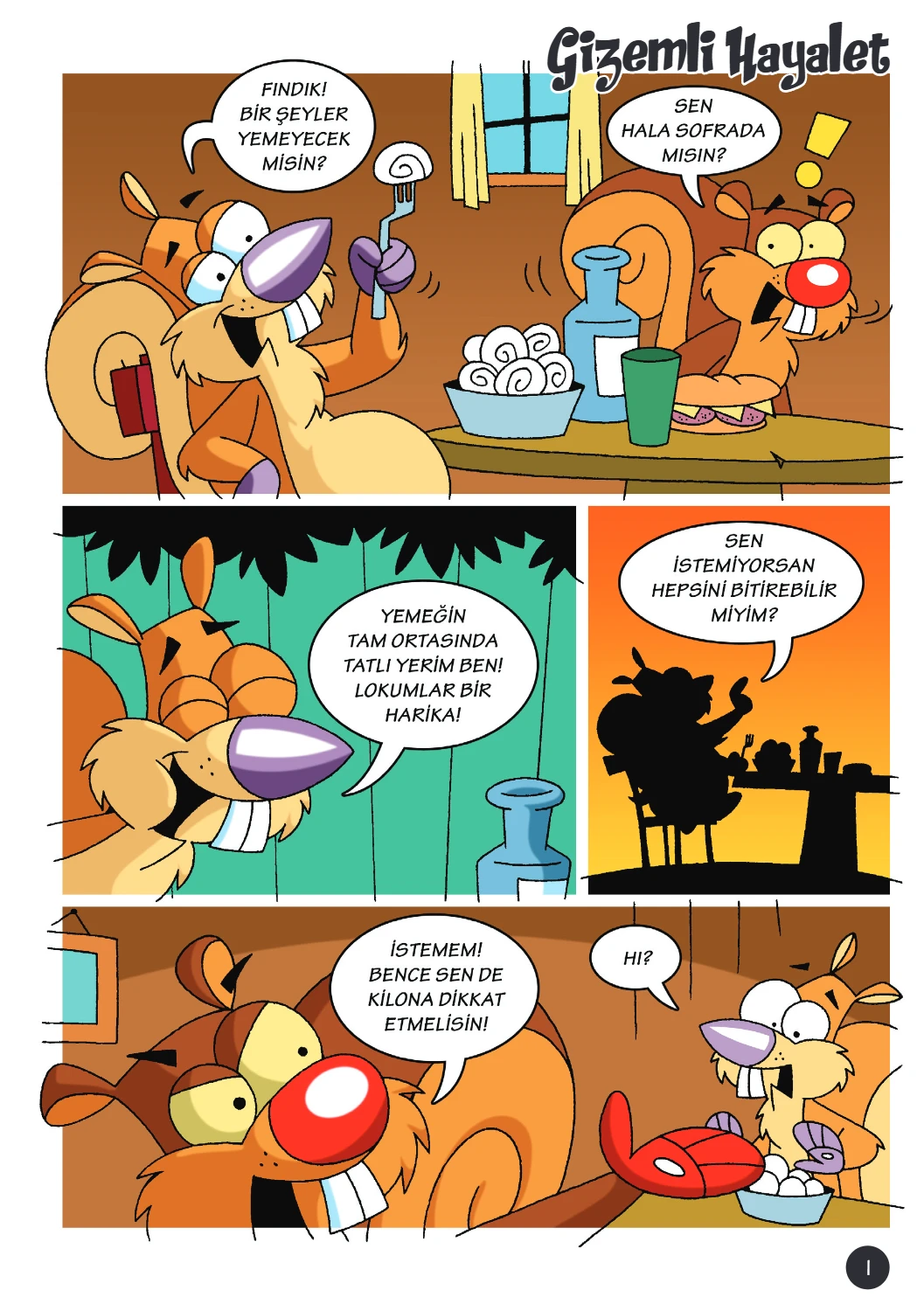 Fındık İle Fıstık – Çizgi Roman